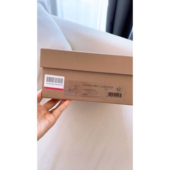 GIANVITO ROSSI 110 twisted suede platform sandals 42 - Picture 12 of 13